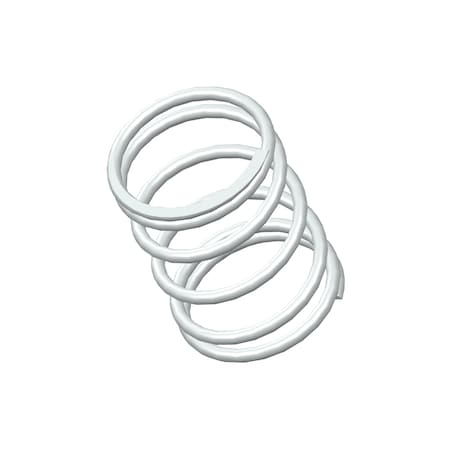 Approved Vendor Compression Spring, O=1.000, L= 1.38, W= .080 G909974768